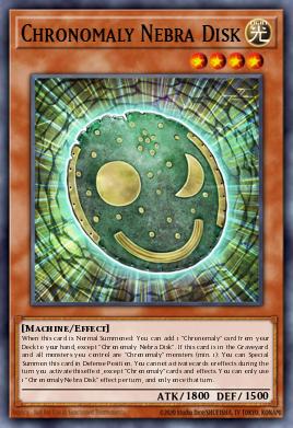Chronomaly Nebra Disk