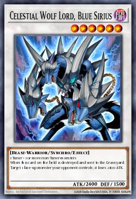 Celestial Wolf Lord, Blue Sirius