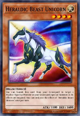 Heraldic Beast Unicorn