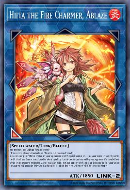 Hiita the Fire Charmer, Ablaze