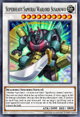 Superheavy Samurai Warlord Susanowo