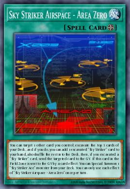 Sky Striker Airspace - Area Zero