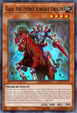 Gaia the Fierce Knight Origin