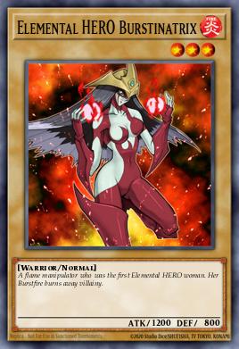 Elemental HERO Burstinatrix