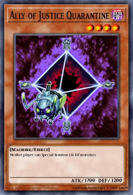 Ally of Justice Quarantine