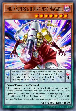 D/D/D Supersight King Zero Maxwell