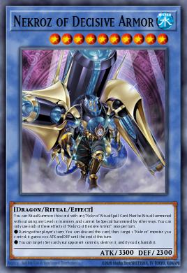 Nekroz of Decisive Armor