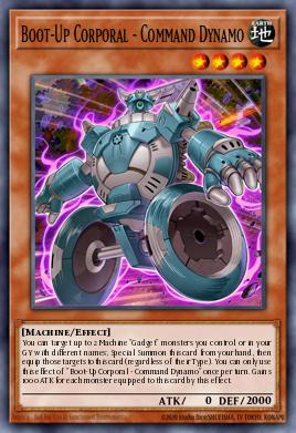 Boot-Up Corporal - Command Dynamo