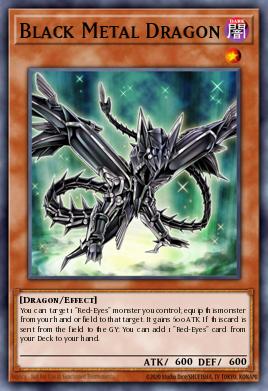 Black Metal Dragon